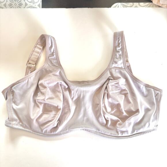 WACOAL Simone Sport 40G Outside Underwire Bra 855170 Beige Nude Sand 40DDDD 4D - Picture 6 of 16